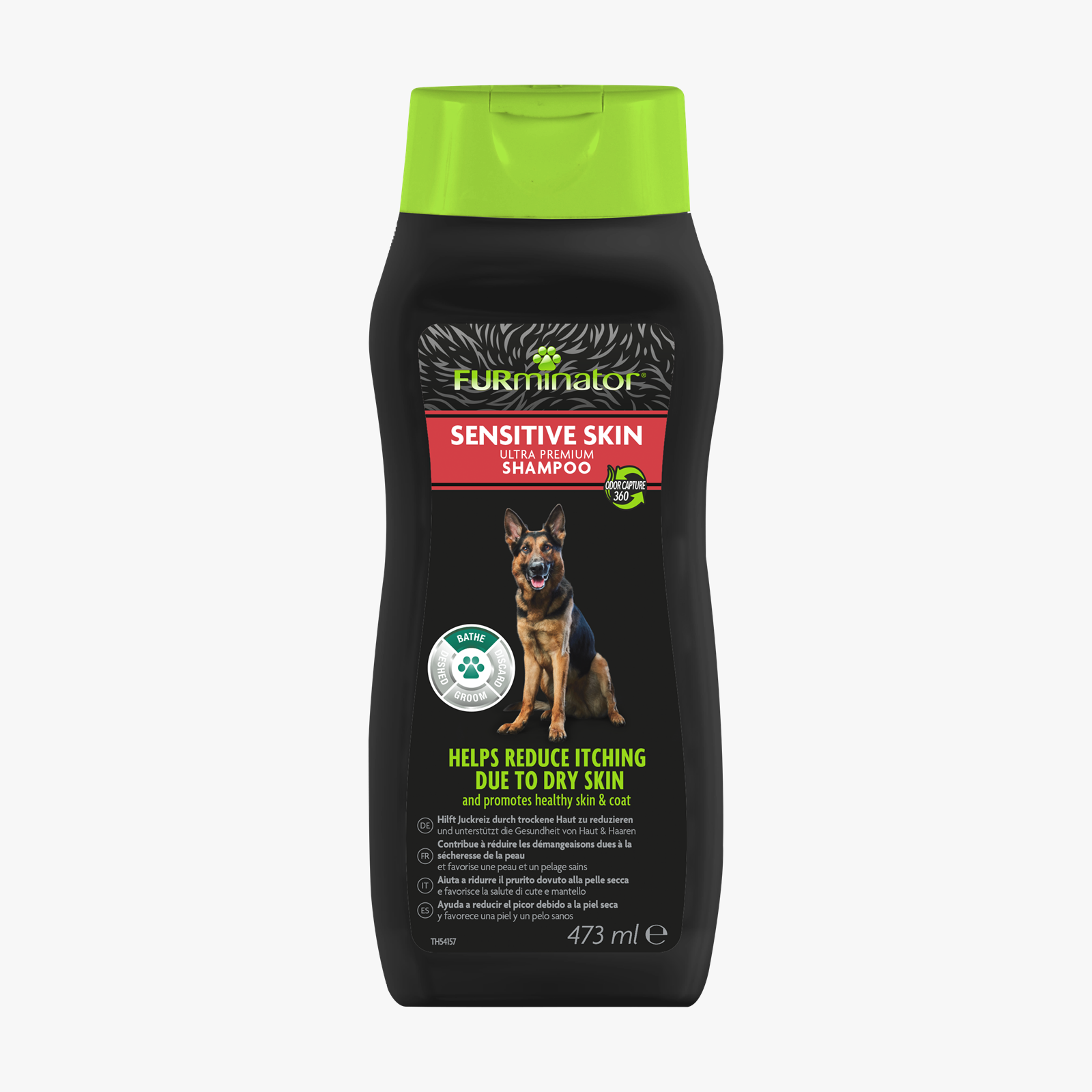 Furminator Dog Sensitive Skin Shampoo 473ml