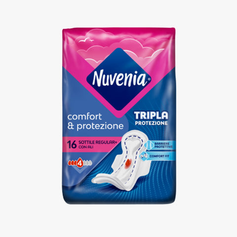 Nuvenia Sottile Normal Pads with Wings 16pcs