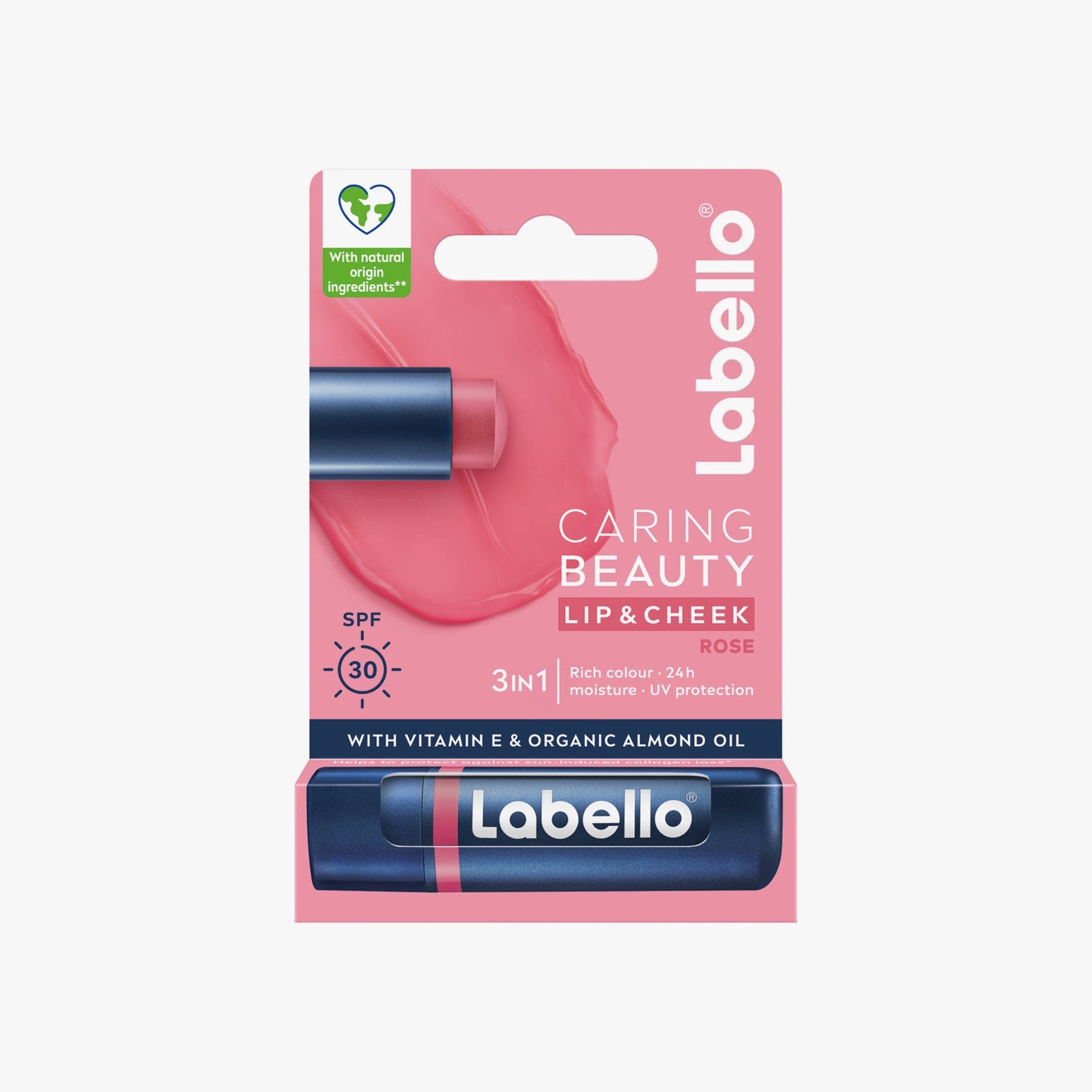 LABELLO Lip Caring Beauty Nude Pink 4.80g SPF30