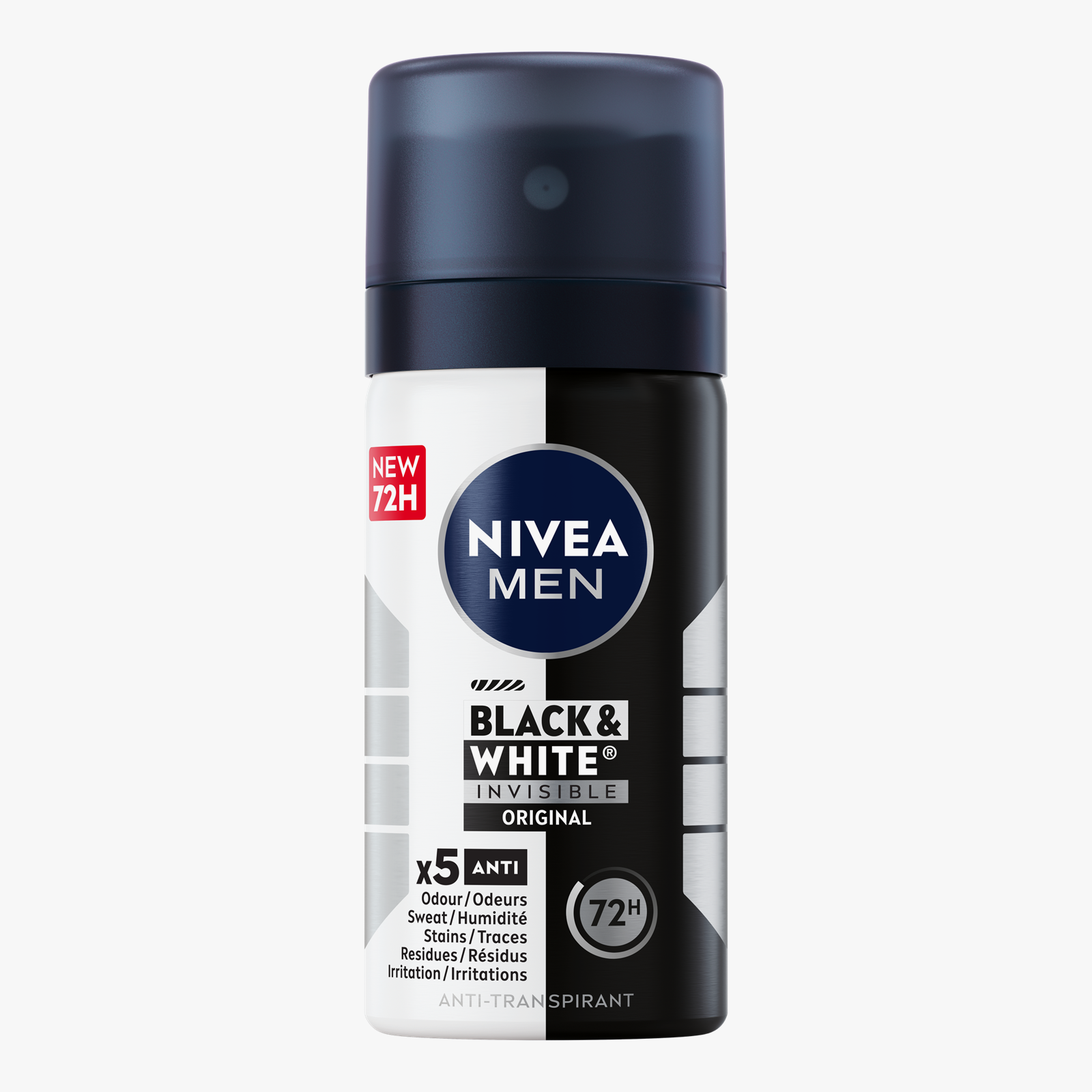 NIVEA Mini Deo Spray Men Power Black & White 35ml