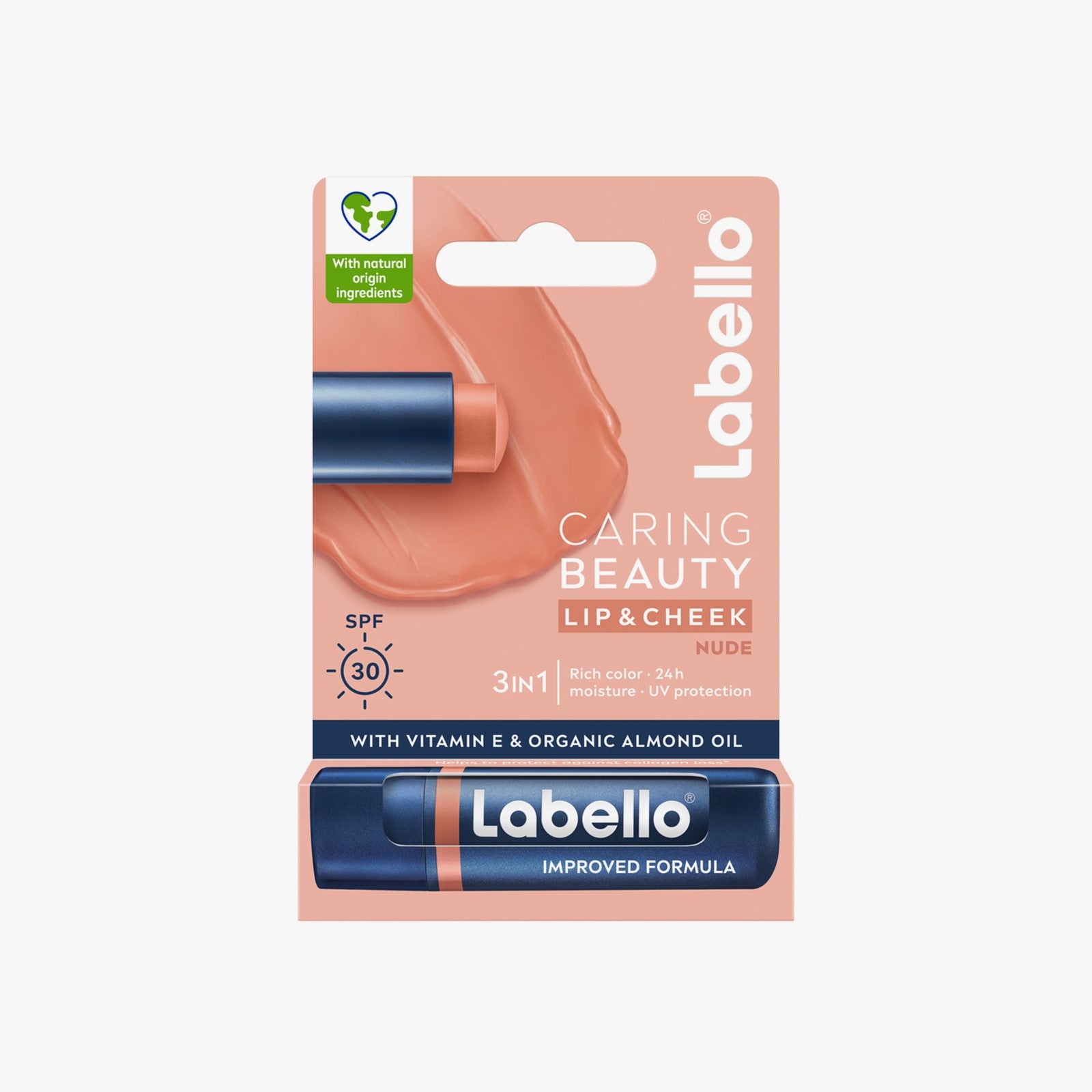 LABELLO Lip Caring Beauty Nude 4.80g SPF30