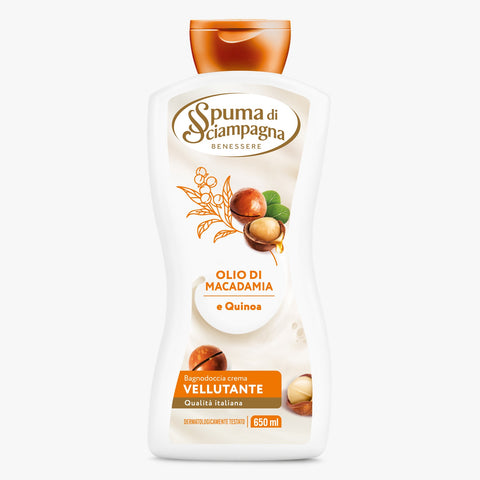Spuma Di Sciampagna Bath Foam Macadamia & Quinoa Oil 650ML