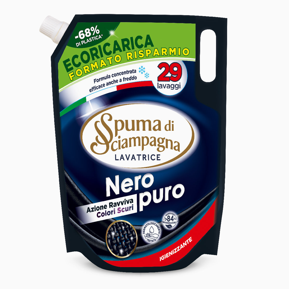 Spuma Di Sciampagna Laundry Detergent Nero Puro 29 Wash 1.305L