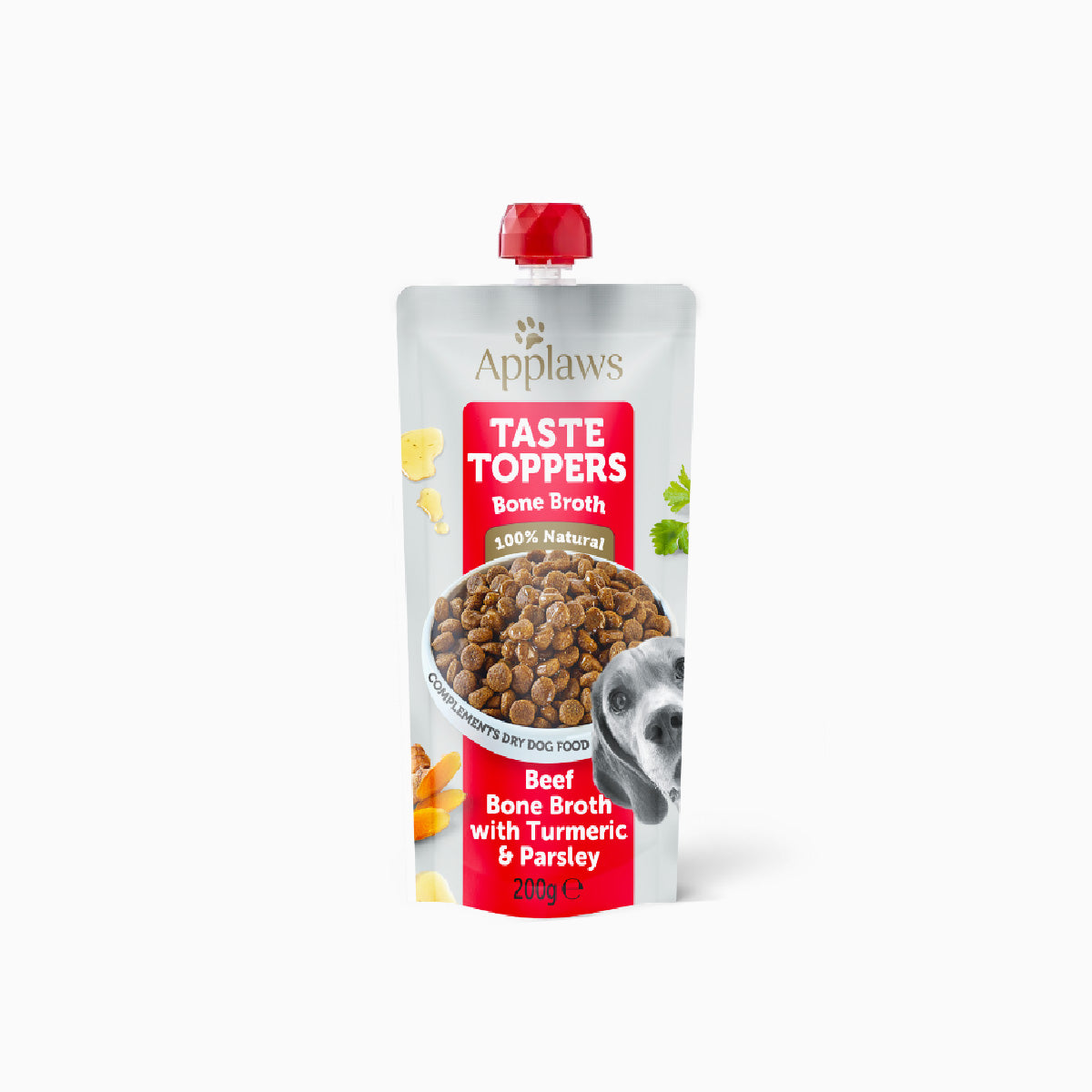 Applaws Dog Taste Toppers Spout Beef Bone Broth - Case by 6