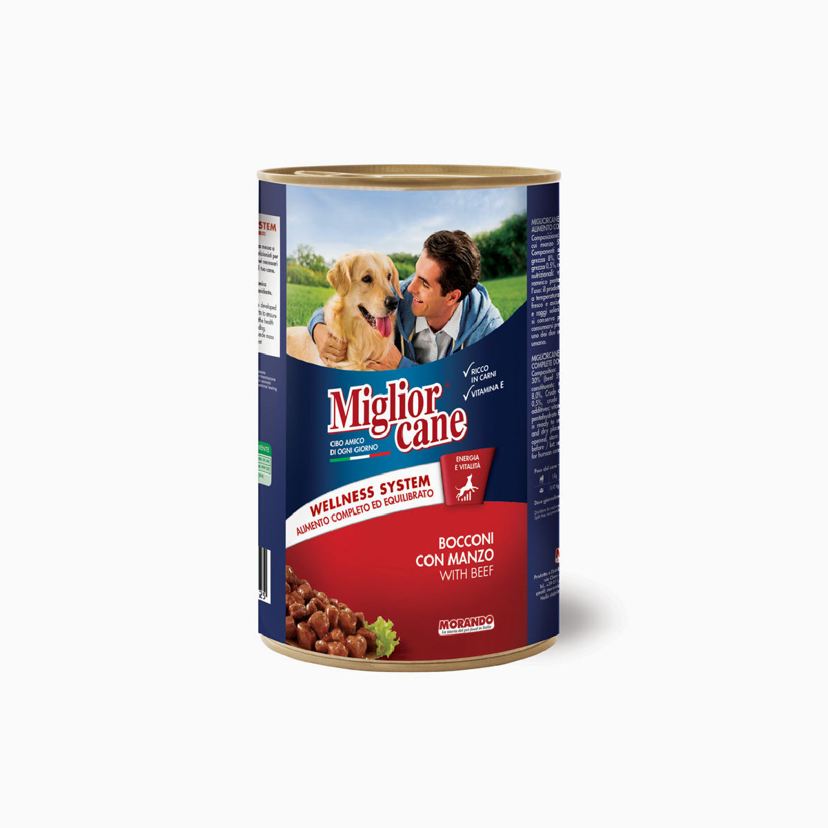 Miglior Cane Tin Bocconcini Manzo - Case by 24