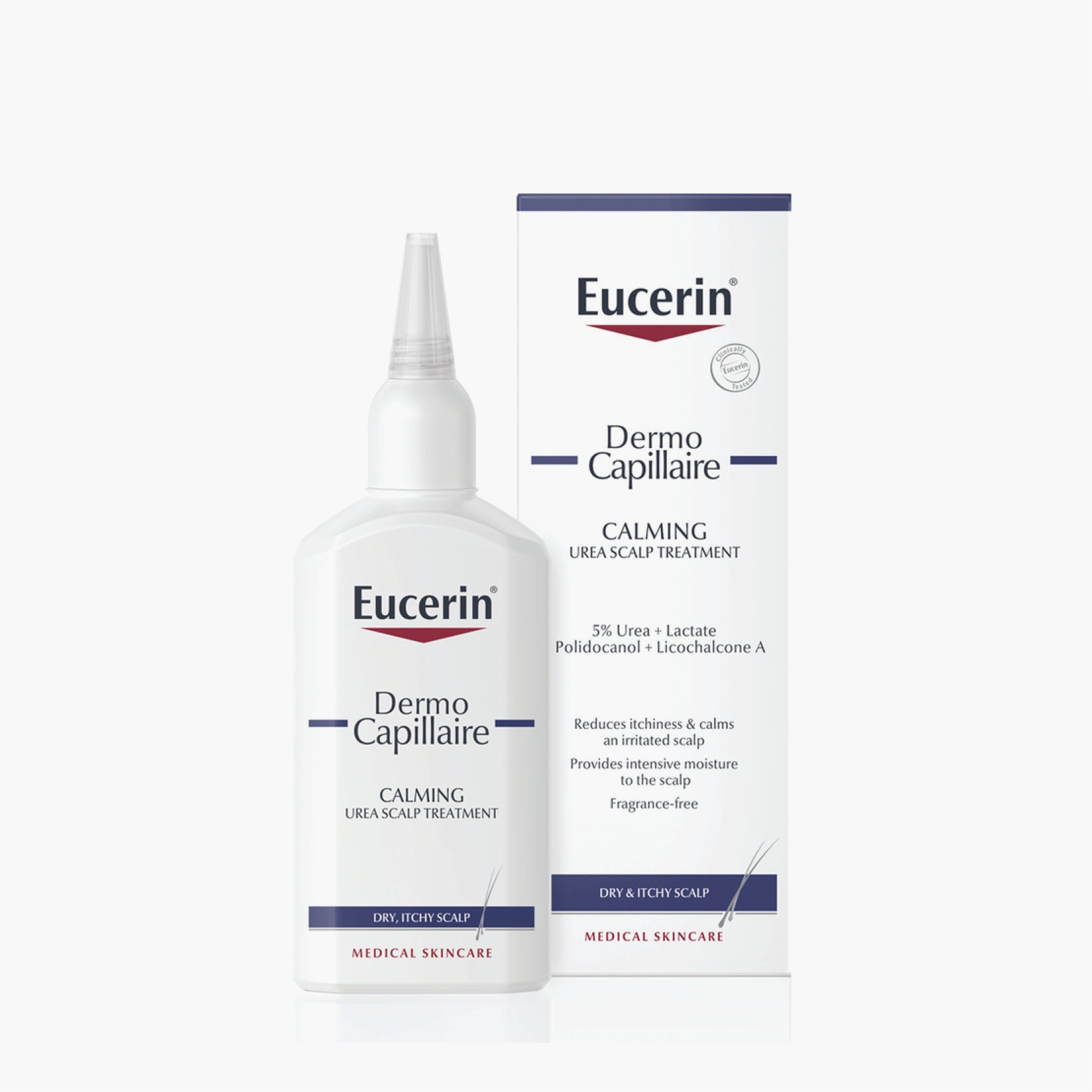 Eucerin Dermocapillaire Scalp Calming Treatment Urea 100Ml