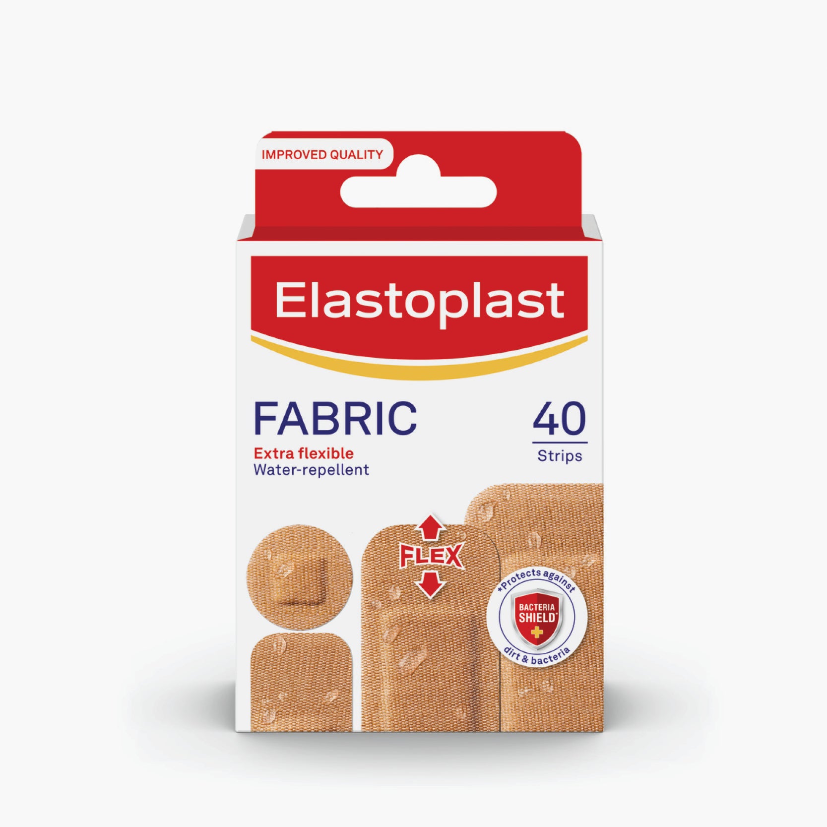 Elastoplast Fabric Strips Assorted X 40