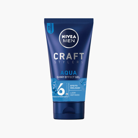 NIVEA MEN Styling Gel Aqua Shiny Effect Strength 6 150ml