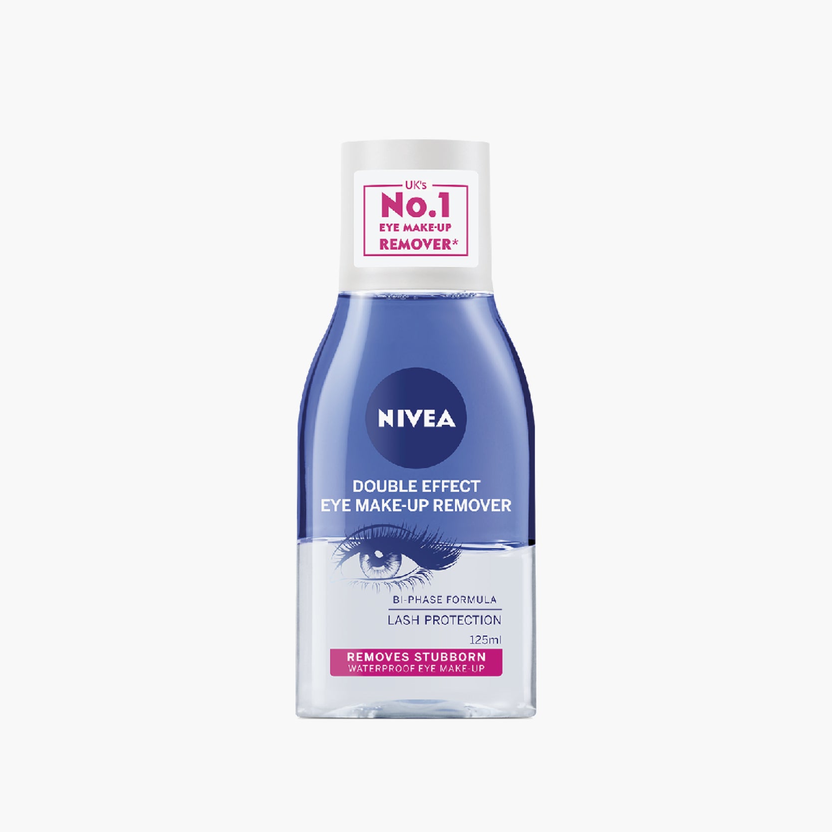 NIVEA Double Effect Waterproof Eye Make-Up Remover 125ml