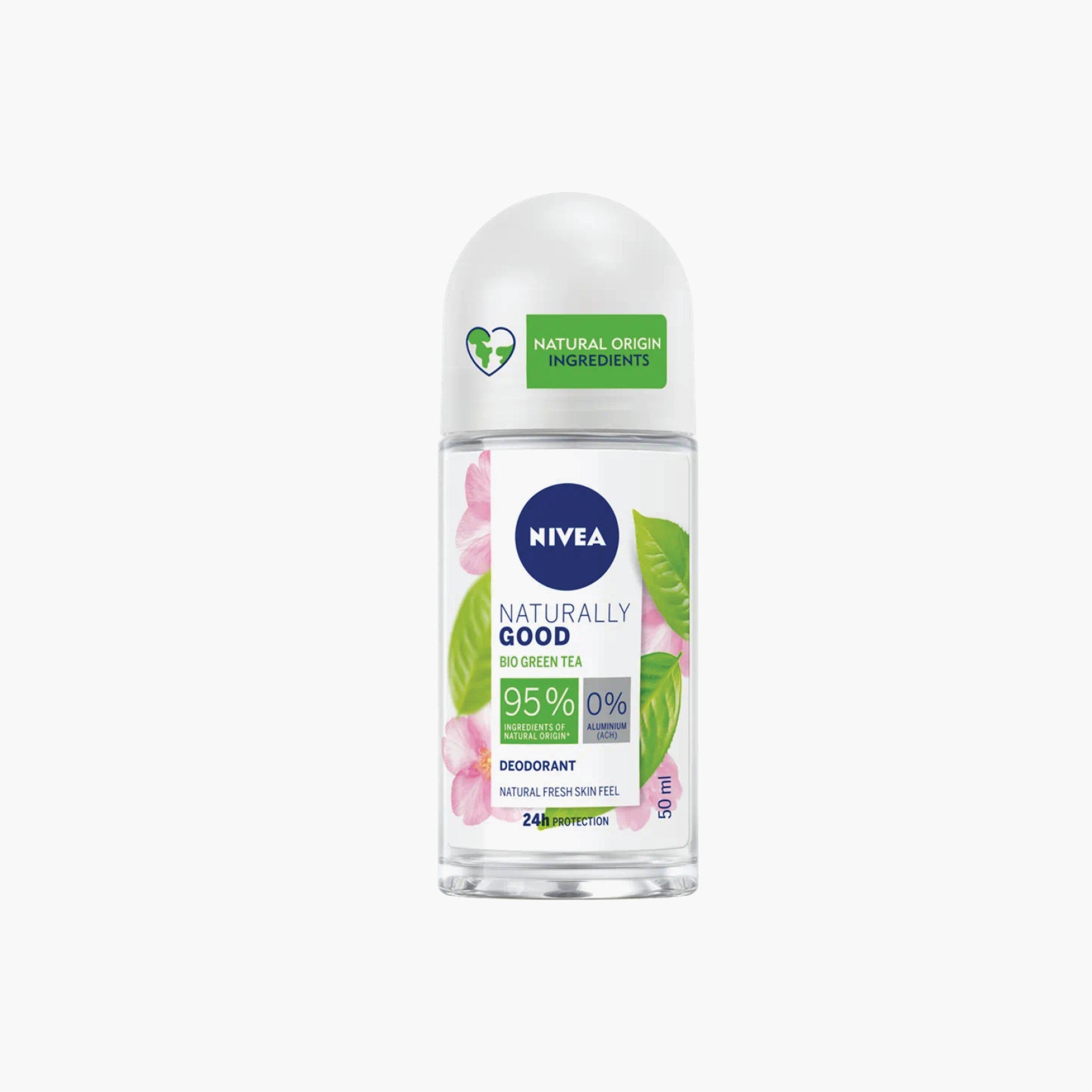 NIVEA Deo Naturally Good Bio Green Tea Fml Roll-On