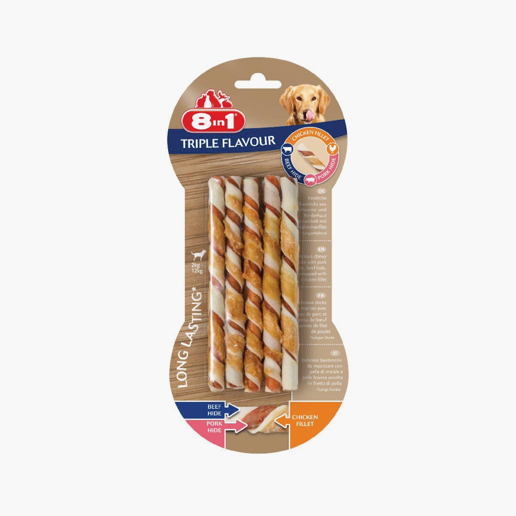 8IN1 Triple Flavour Sticks