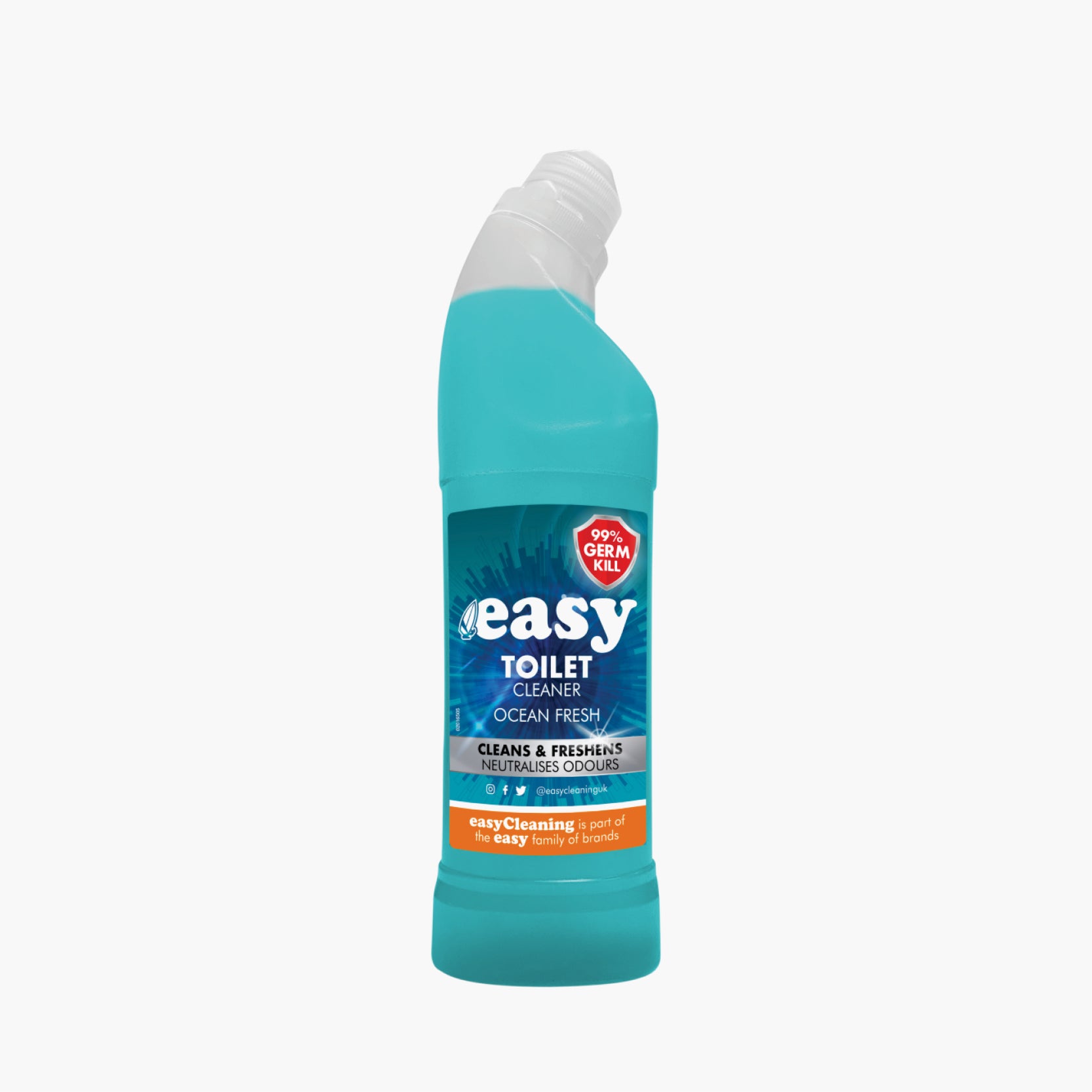 Easy Ocean Fresh Toilet Cleaner 750ml