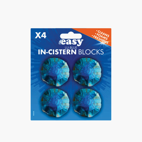 Easy Lu-Blue Toilet Blocks 38g X4