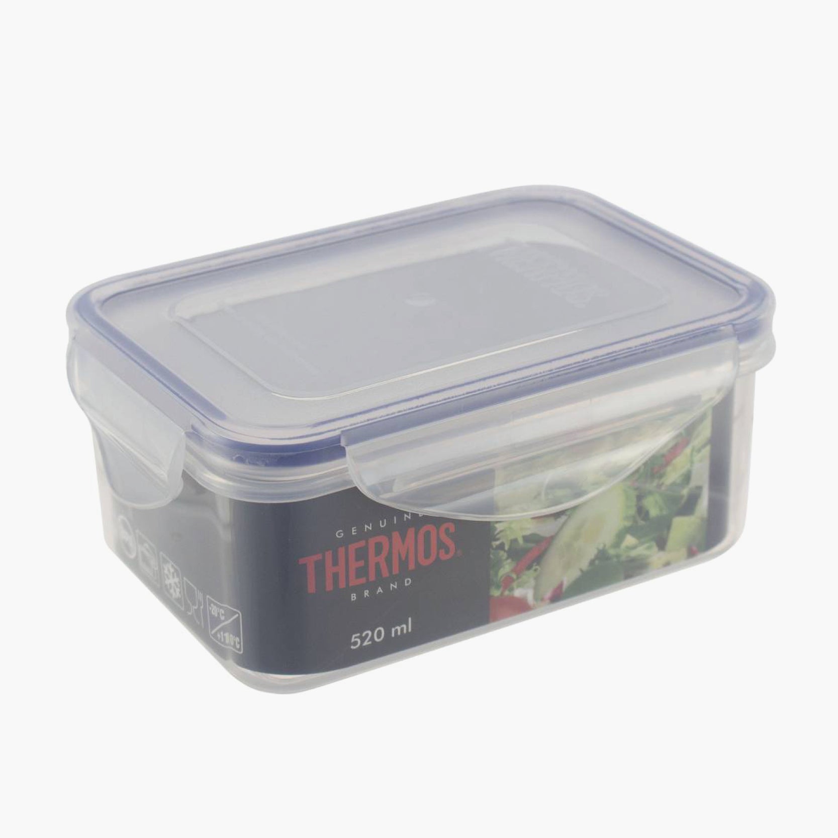 Thermos Rectangular Food Storage Clip On 0.52lt