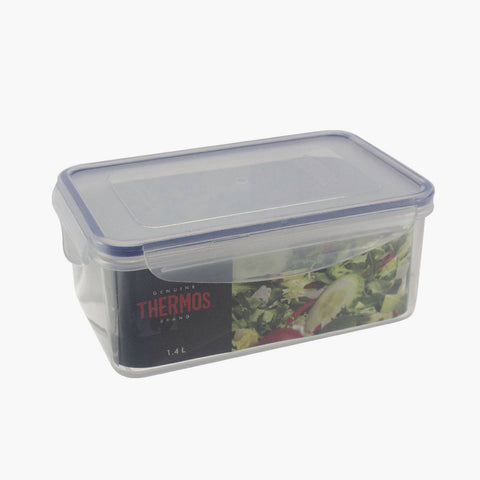 Thermos Rectangular Food Storage Clip On 1.4lt