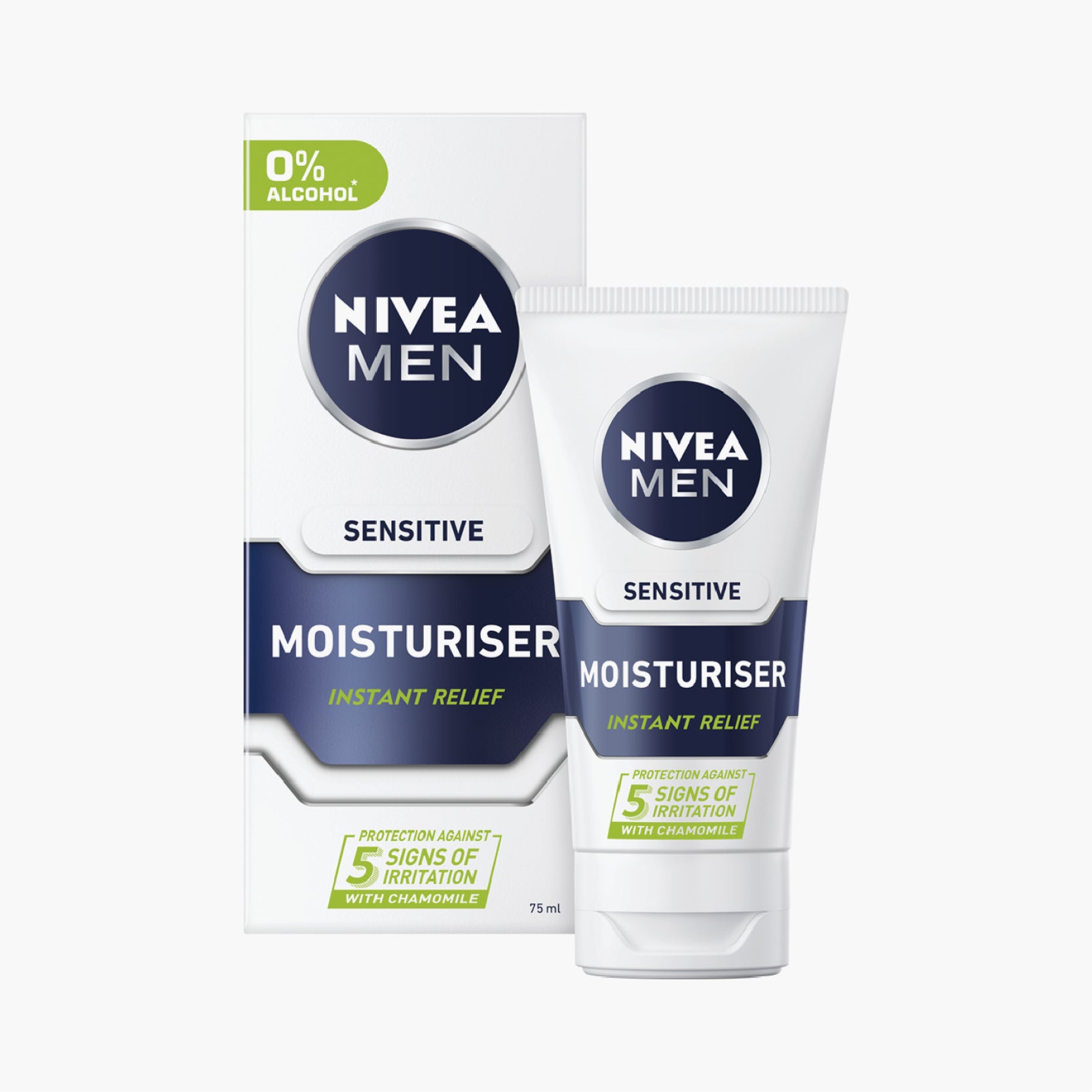 NIVEA MEN Face Cream Sensitive Moisturiser 75Ml
