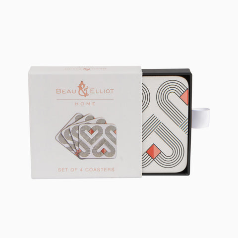 Navigate Vibe Chalk Coasters - Set of 4