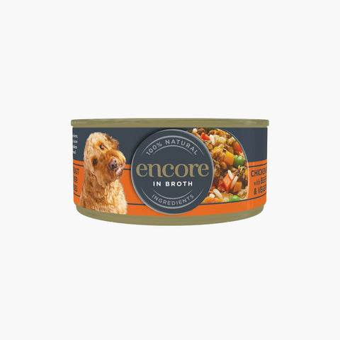Encore Chicken with Beef Liver & Vegetables 156g (Case X12)