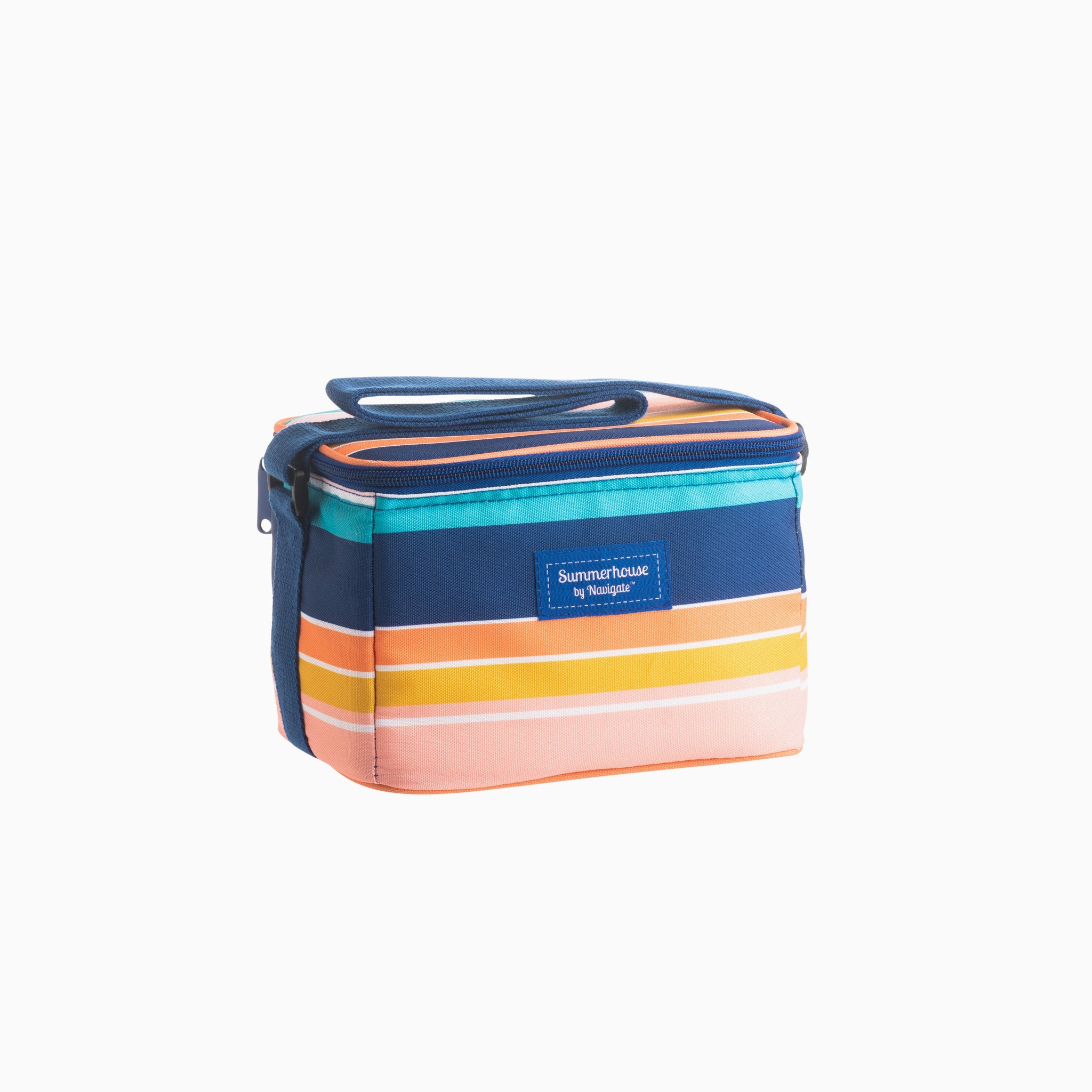Navigate Riviera Personal Stripe Cooler Bag 4L