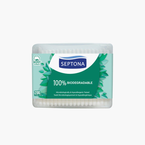 Septona Biodegradable Cotton Buds Box 200pcs