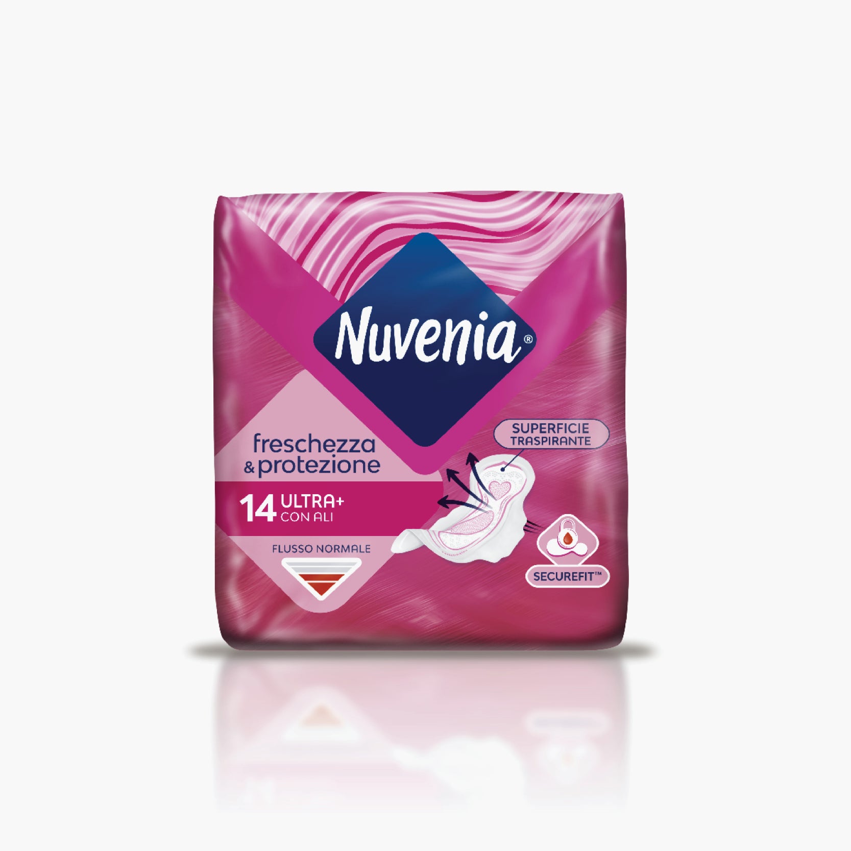 Nuvenia Ultra Normal Pads with Wings 14pcs