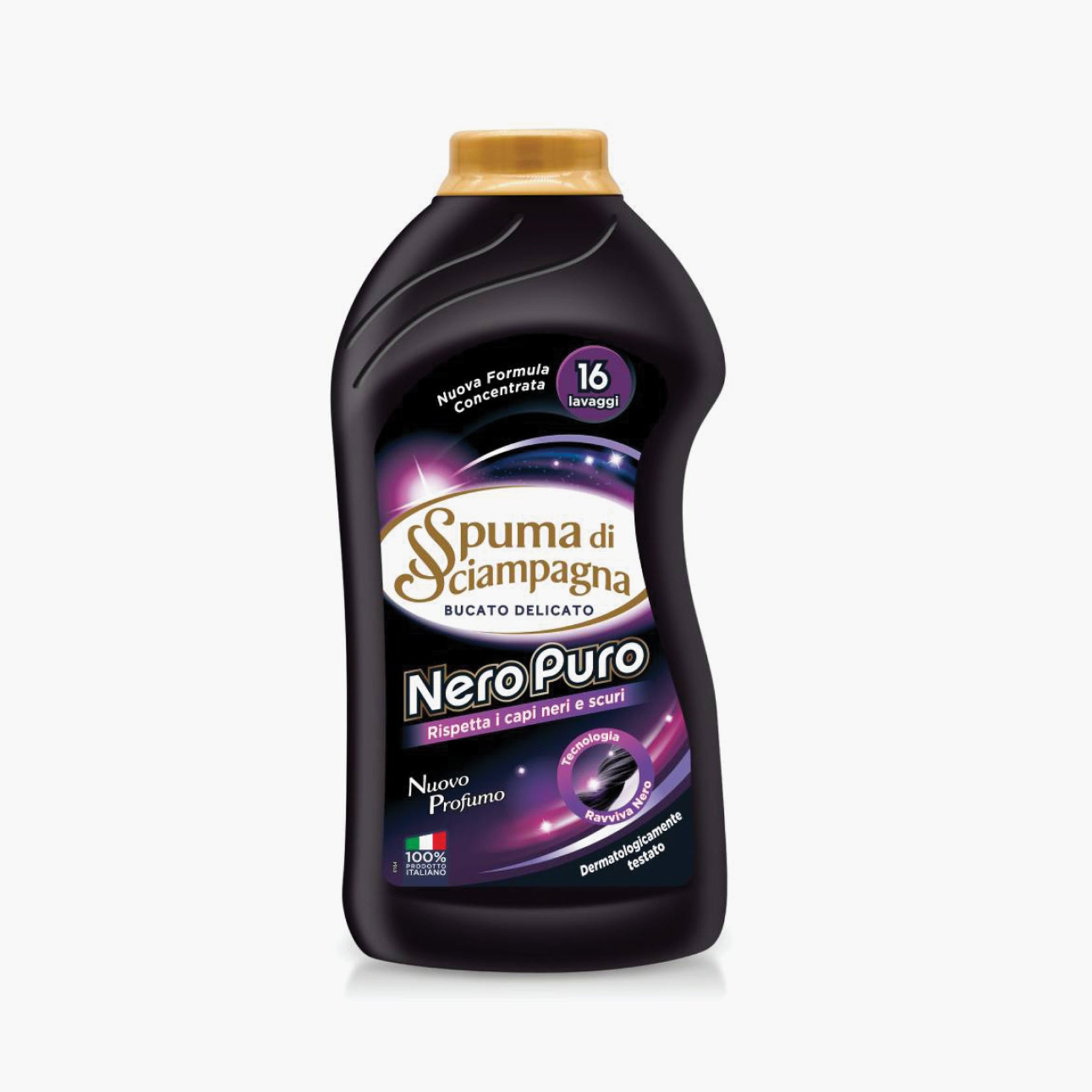 Spuma Di Sciampagna Delicate Laundry Nero Puro 16 Wash 800ML
