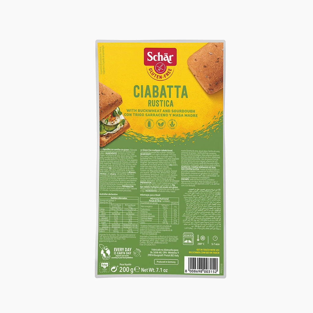 Schär Ciabattine Rustiche 200G