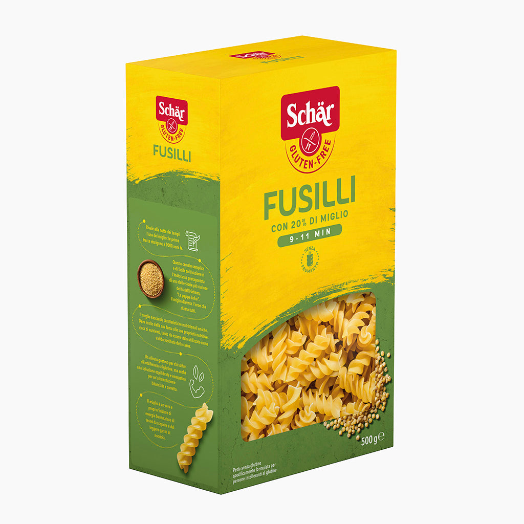 Schär Fusilli Pasta 500G