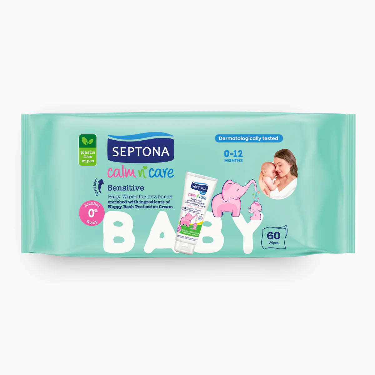 Septona Baby Wipes Sensitive 60pcs
