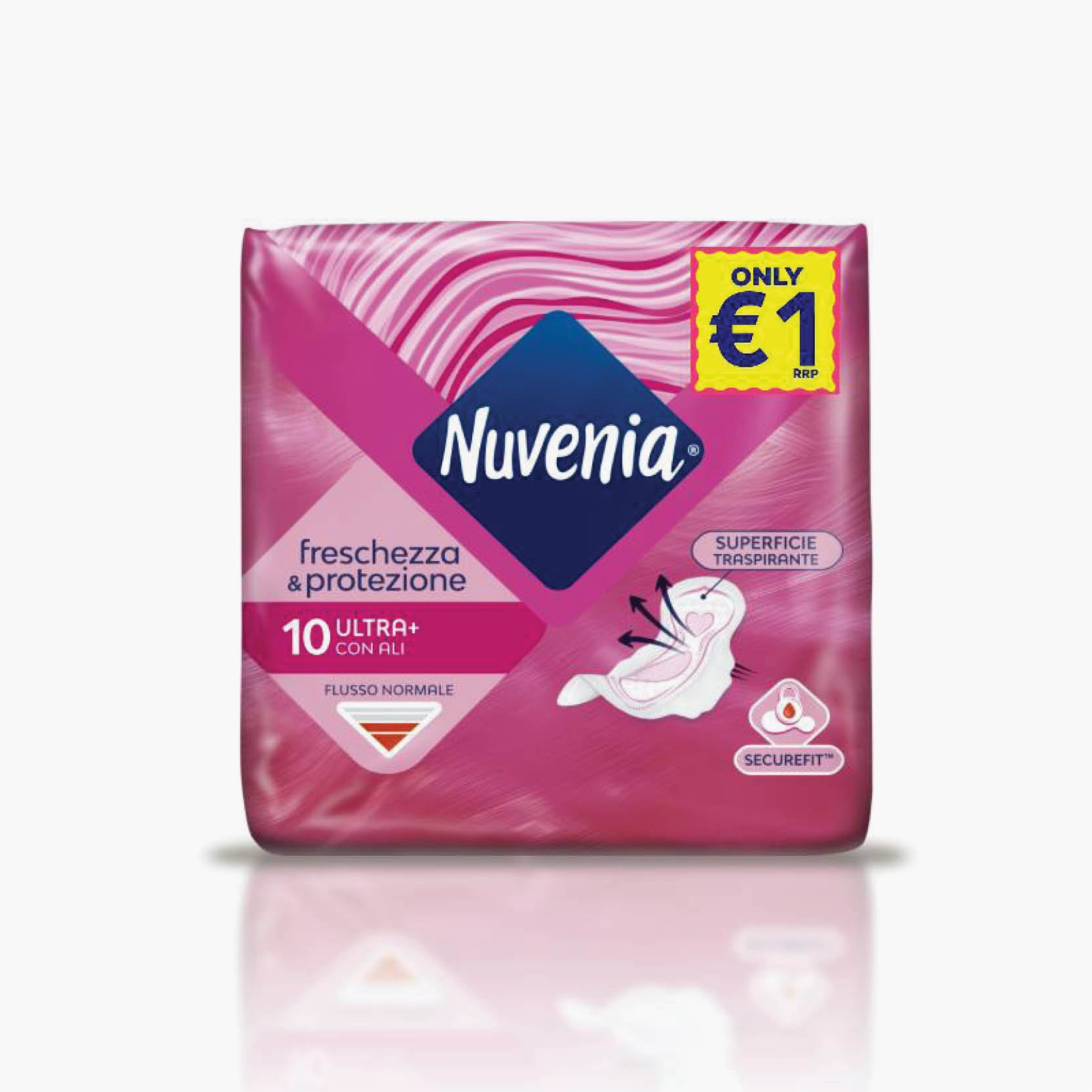 Nuvenia Ultra Sottile with Wings 10P