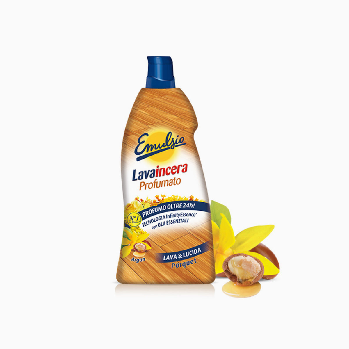 Emulsio Lavaincera Clean & Polish Parquet 875ML