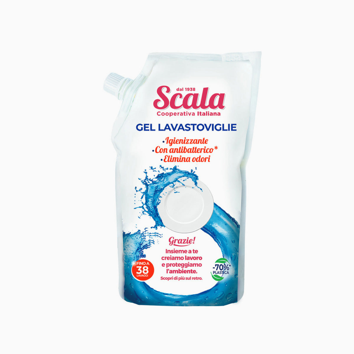 Scala Eco Refill Dishwasher Gel 3In1 500ML / 38W
