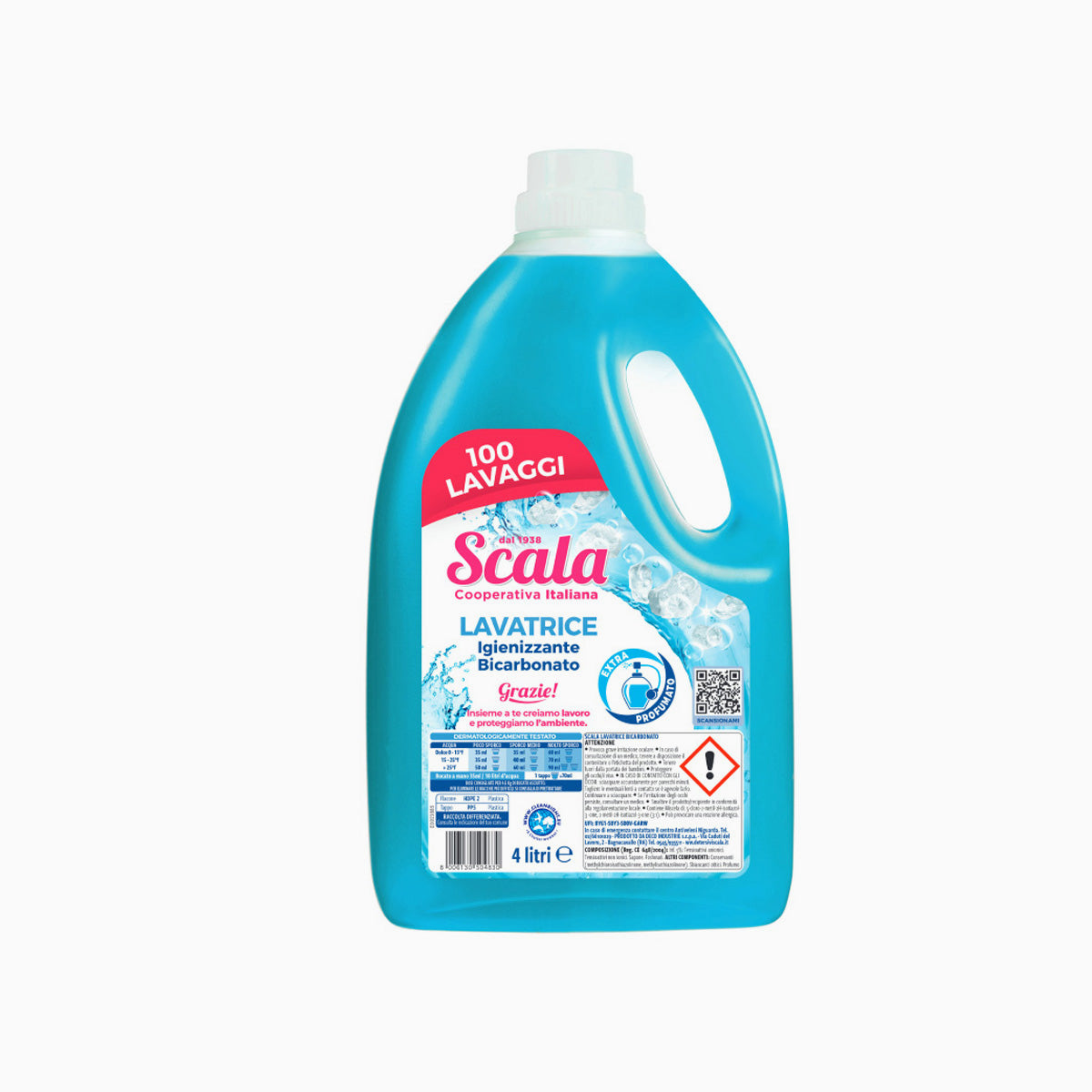 Scala Maxi Laundry Wash Bicarbonate Of Soda 4L / 100W