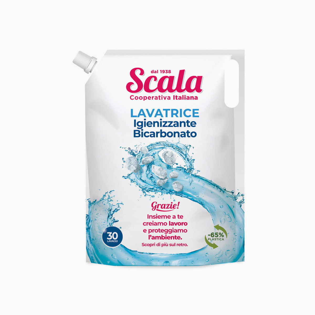 Scala Eco Refill Laundry Wash Bicarbonate Of Soda 1.5L / 30W