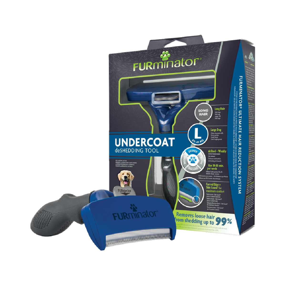 Furminator for dogs undercoat sales deshedding tool for dogs