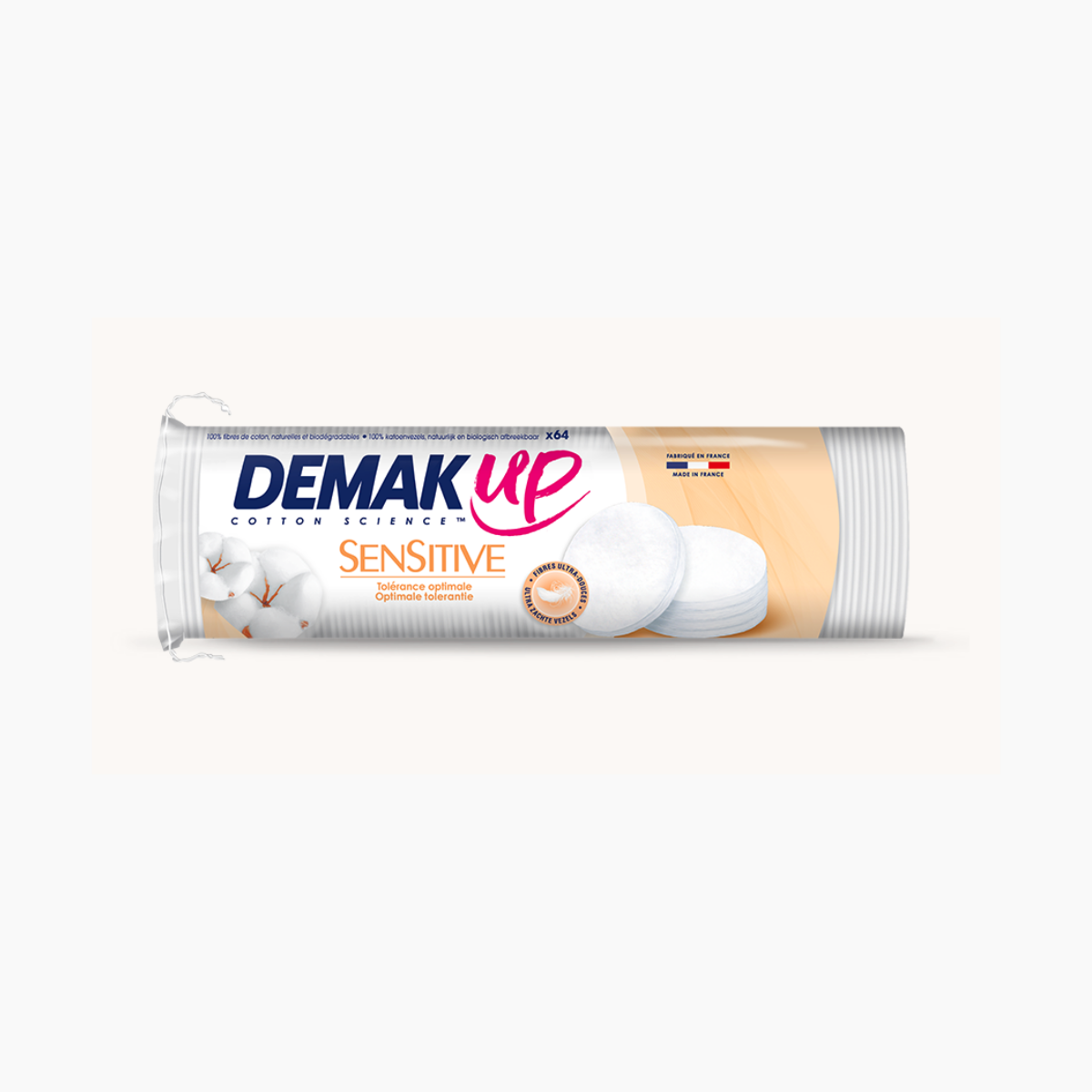 Demakup Sensitive Round 64pcs