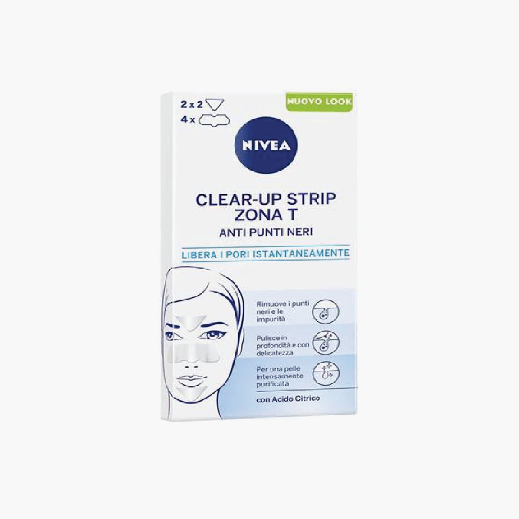 NIVEA T-Zone Clear-Up Strips 8pcs