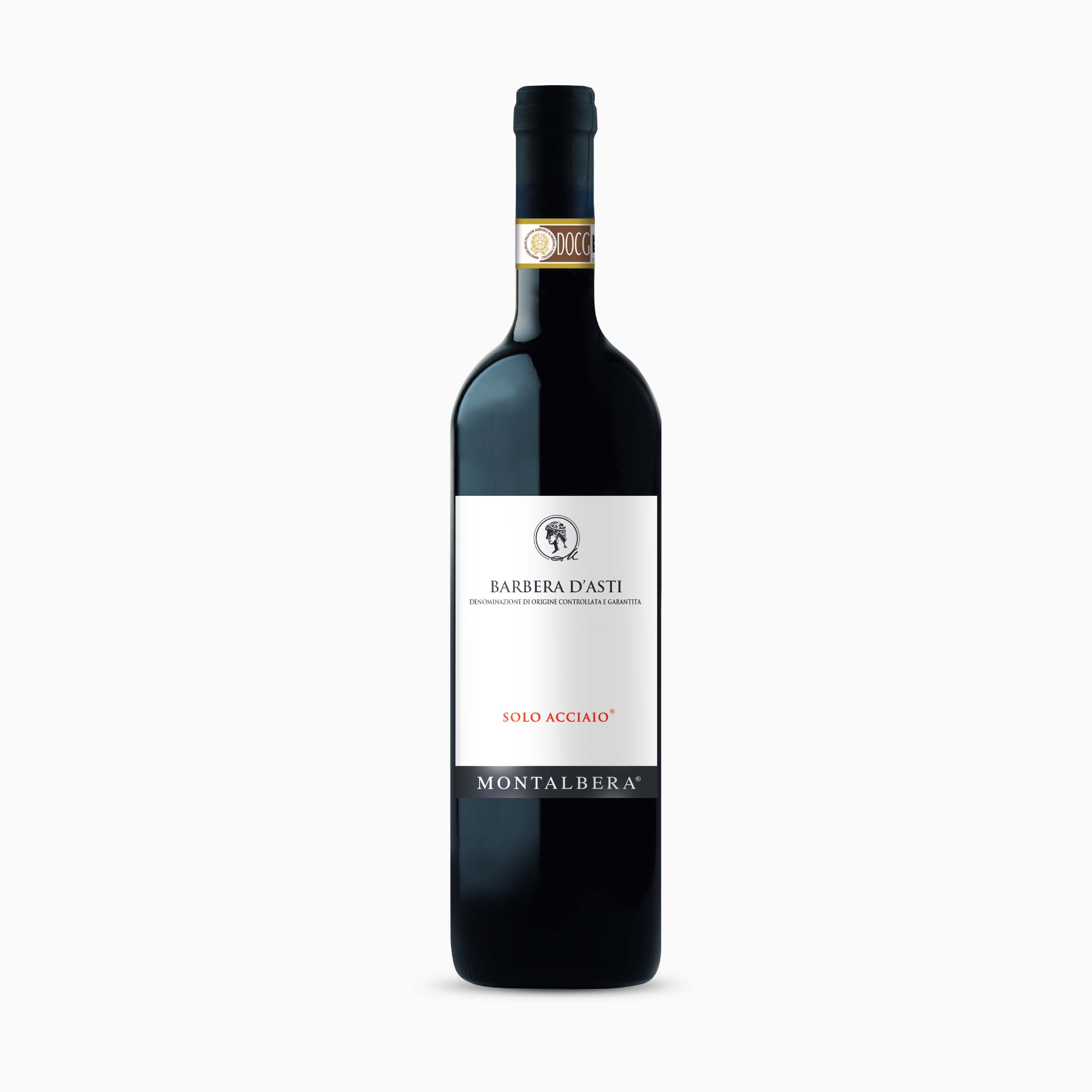SOLO ACCIAIO Barbera d'Asti DOCG 2021 - 0.75L