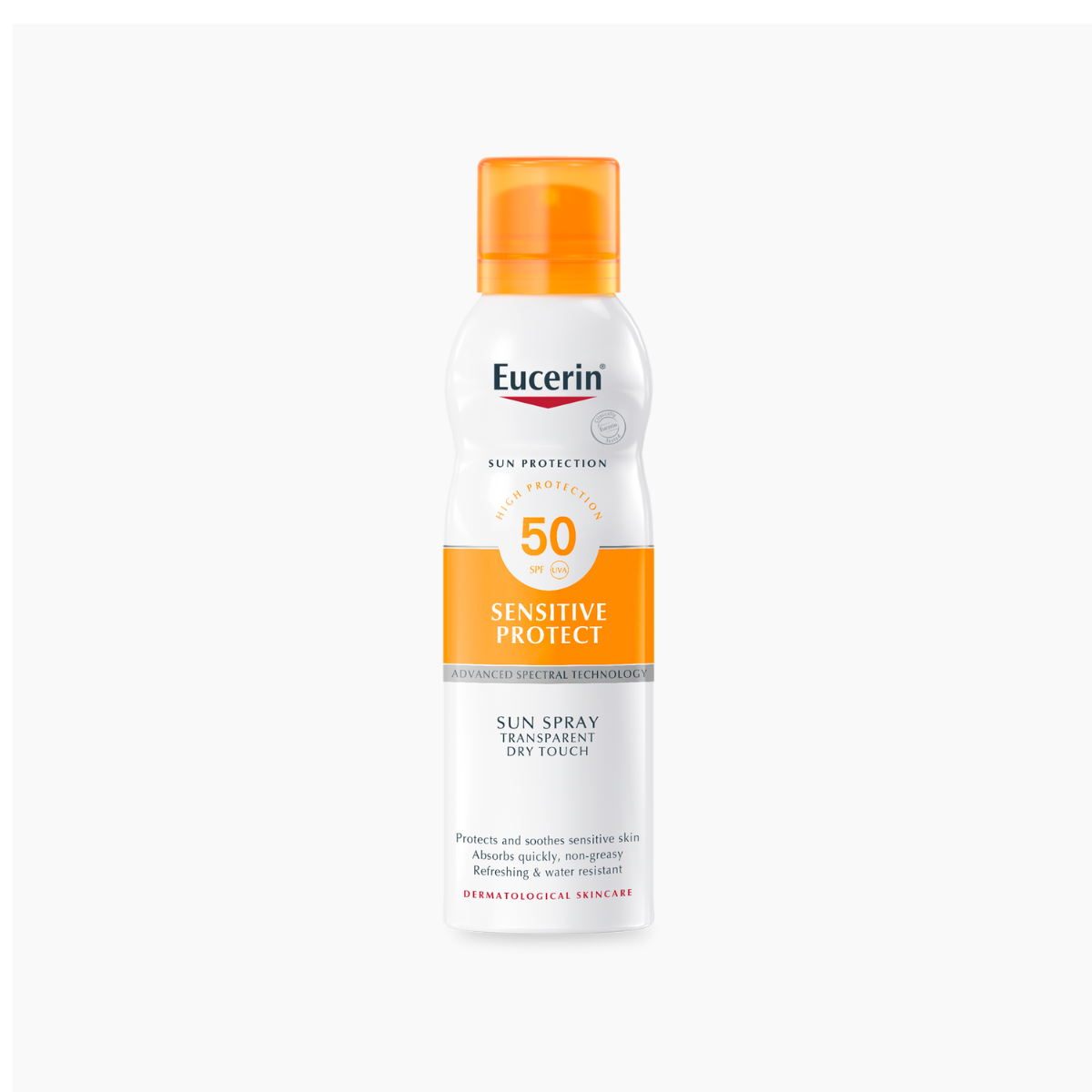 Eucerin Sun Dry Touch Spray Transparent Spf50+ 200Ml