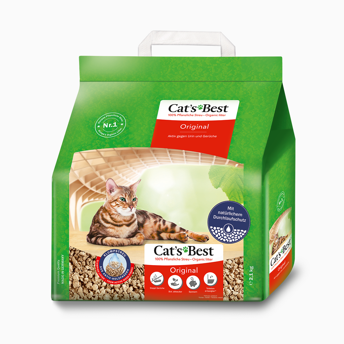 Cat's Best Litter Orignal 5Lt (FREE)