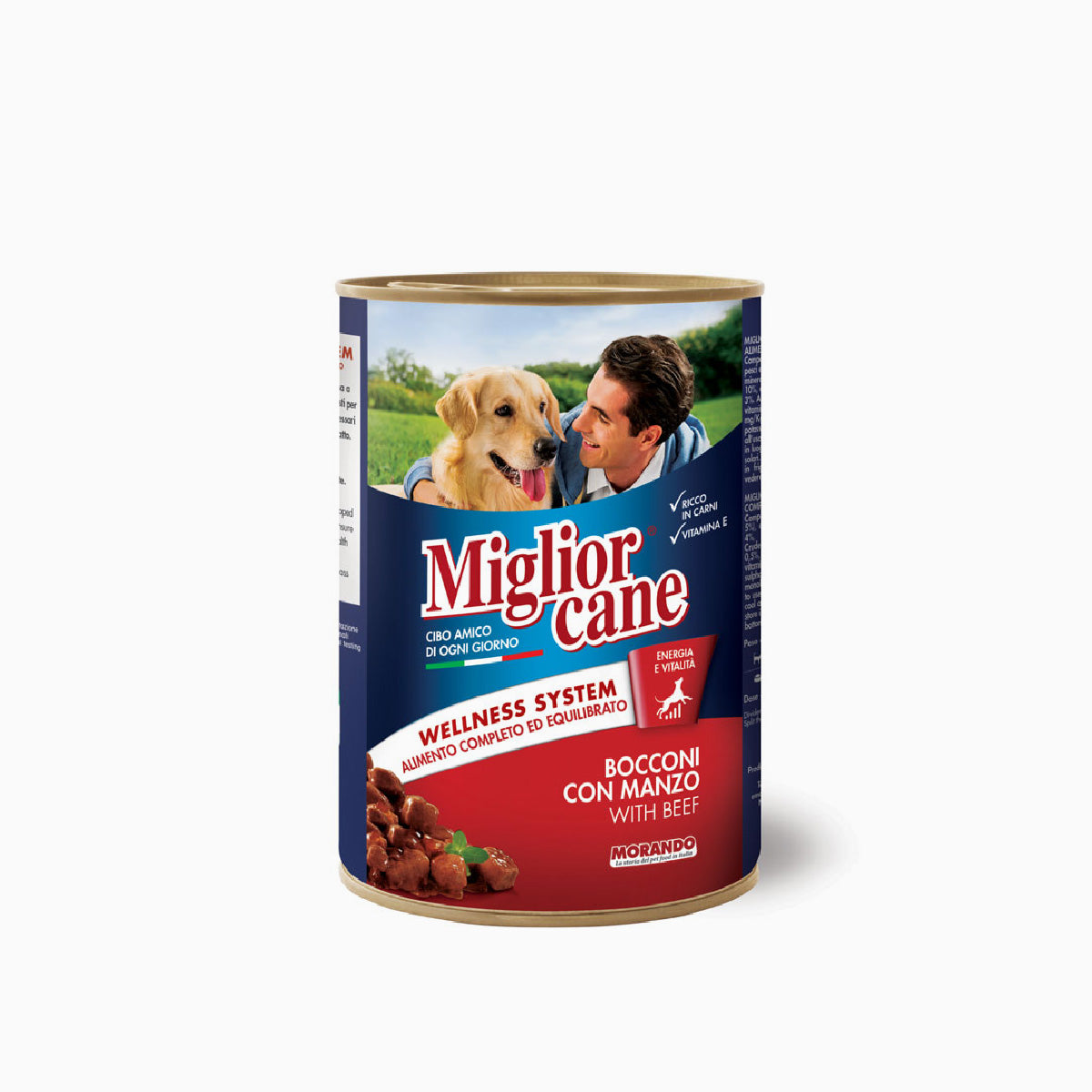 Miglior Cane Tin Bocconcini Manzo - Case by 24