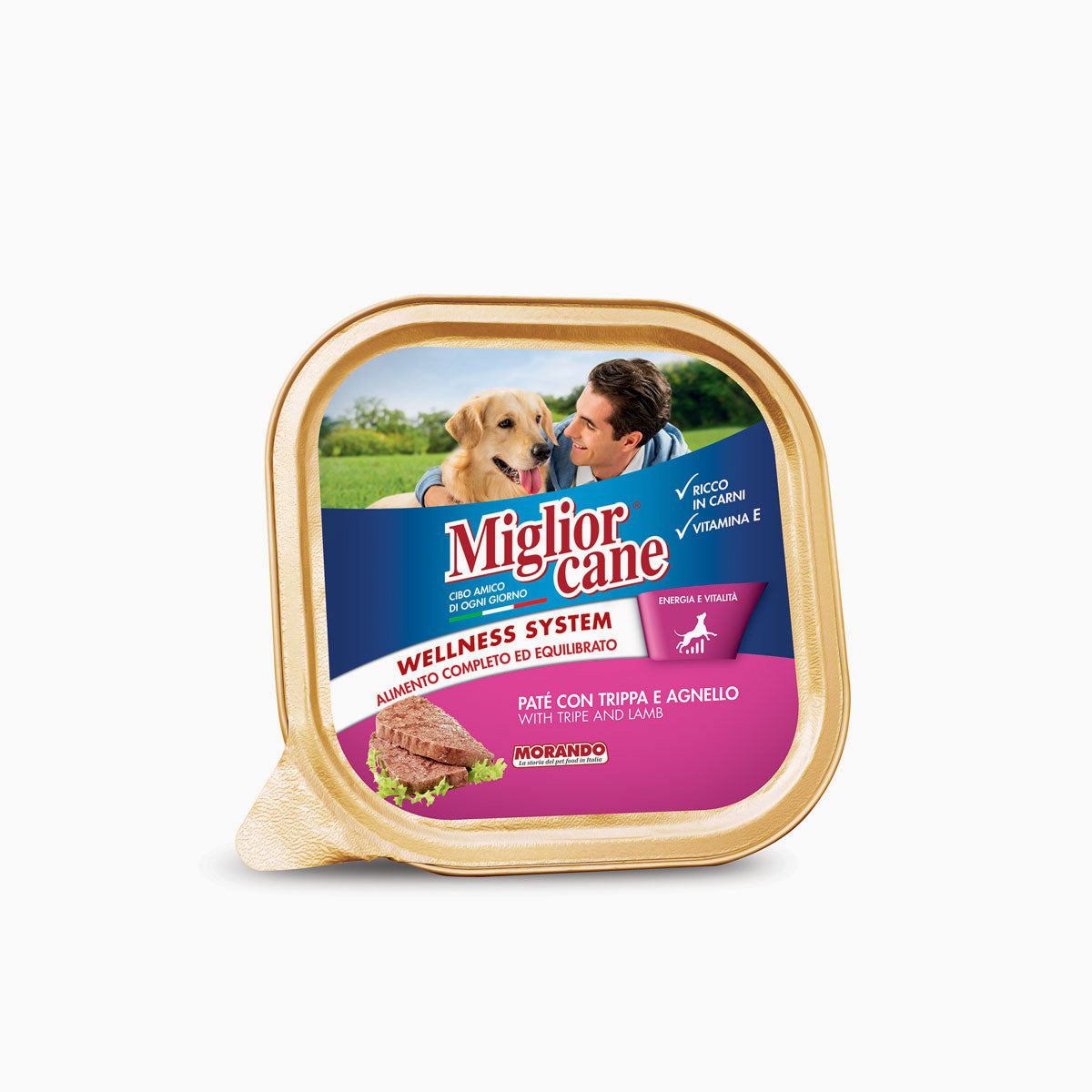 Miglior Cane Tray Trippa & Agnello - Case by 18