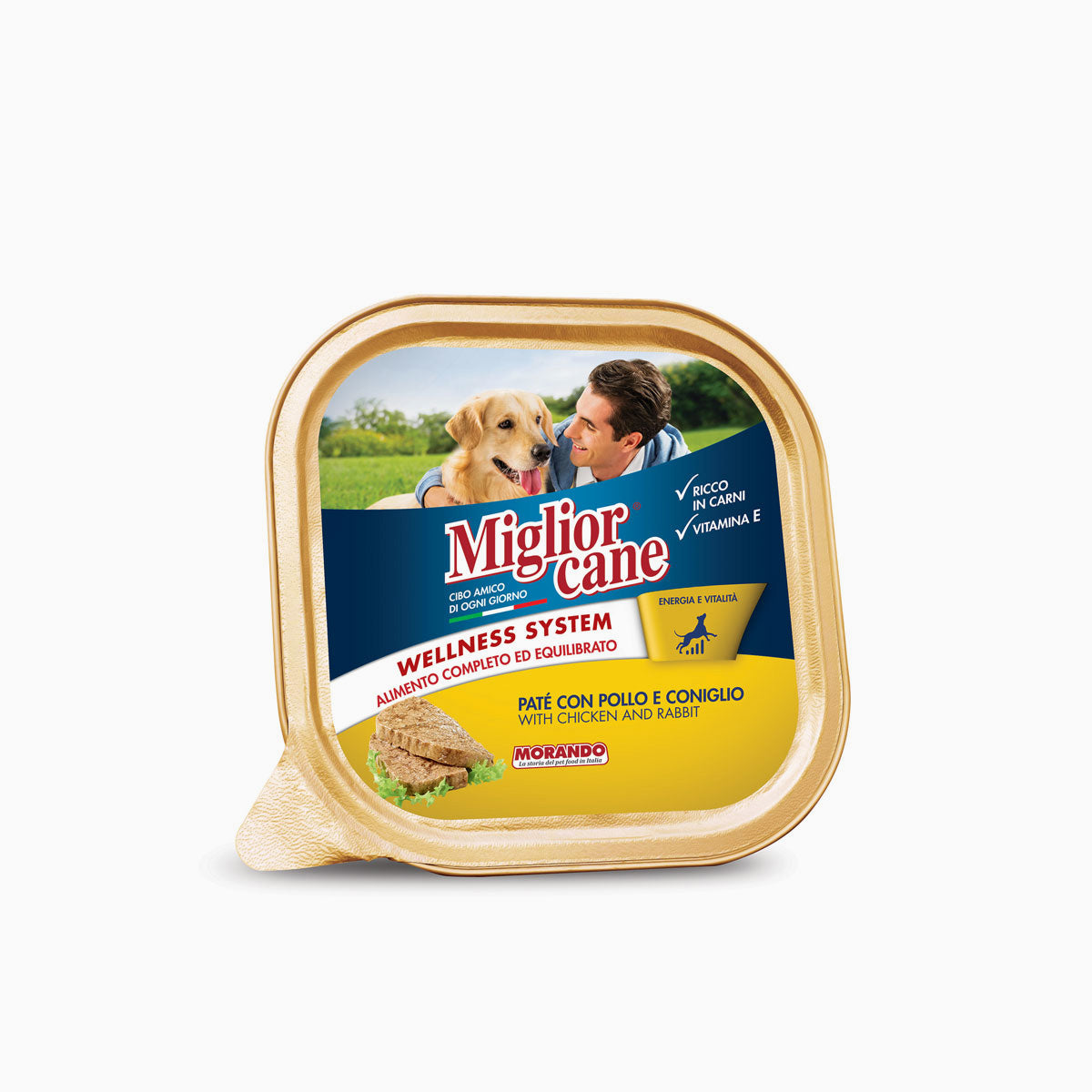 Miglior Cane Tray Coniglio & Pollo - Case by 18