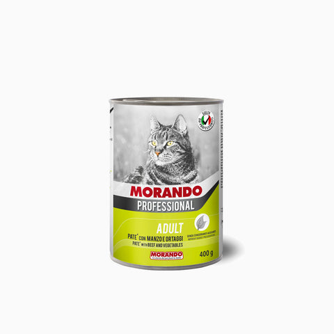 Miglior Gatto Professional Tin Pate Manzo & Ortaggi 400g (Case x24)