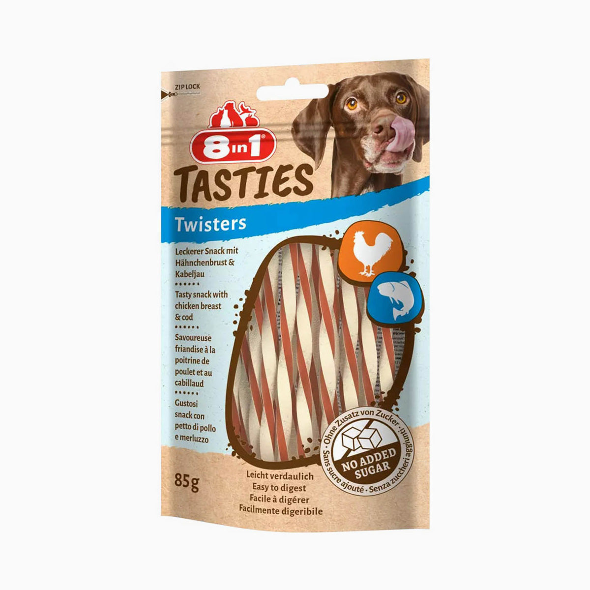 8IN1 Tasties Chicken & Cod Twisters