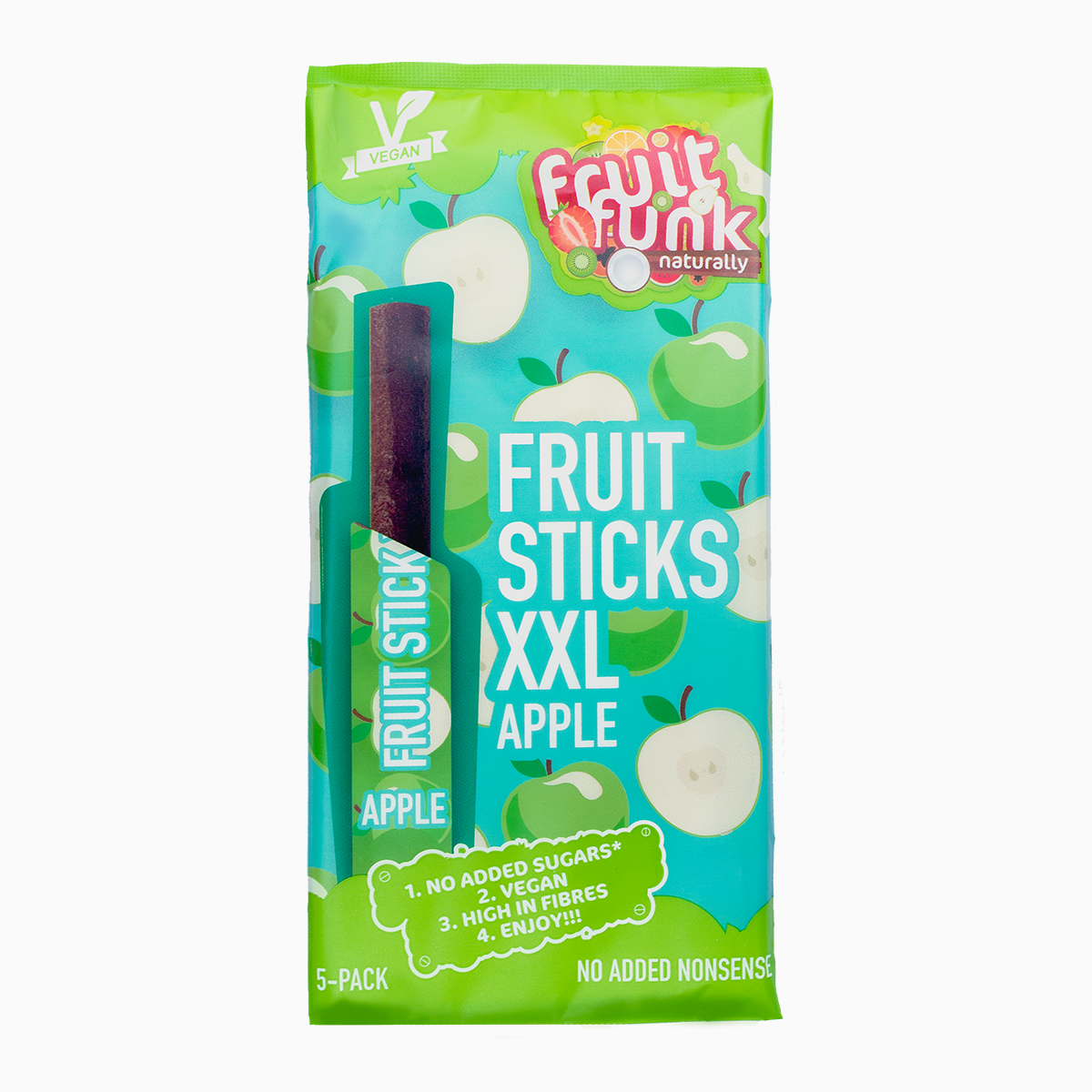 Fruit Funk - Fruitsticks Apple XXL 5 pack 20G