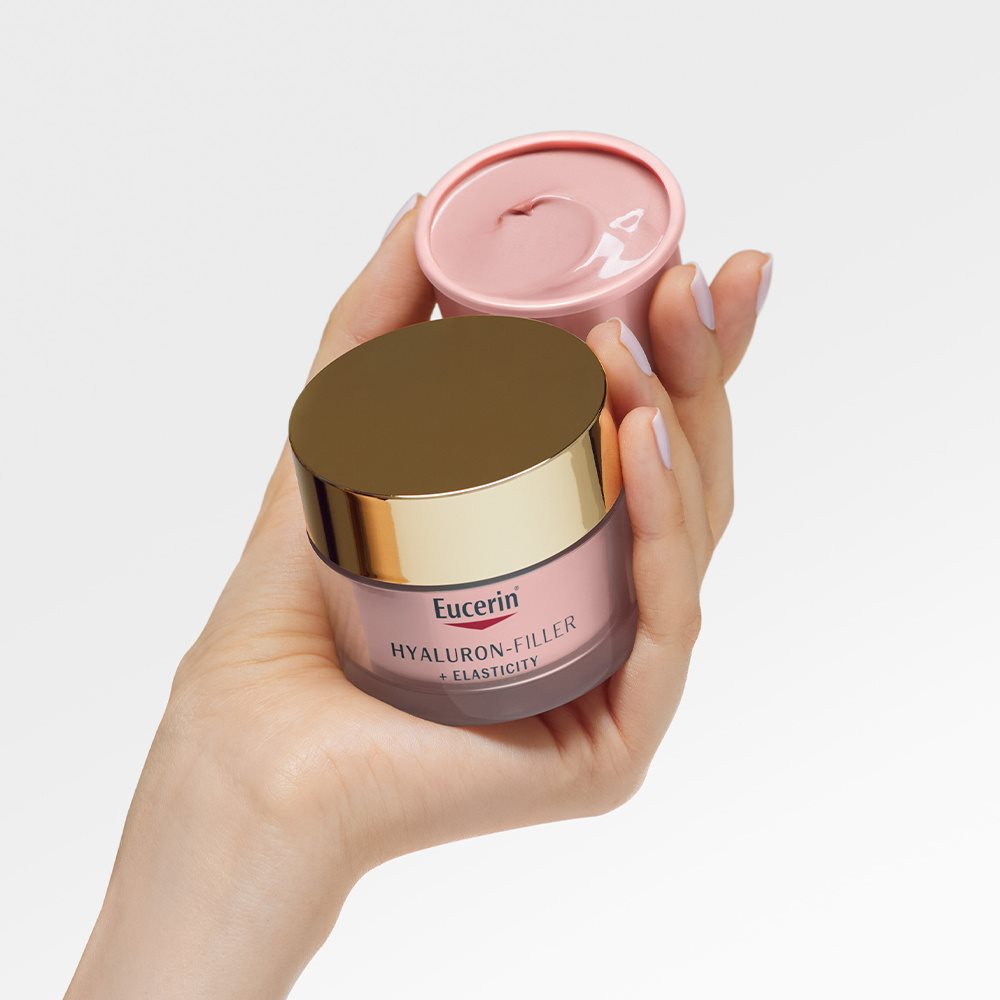 Eucerin Hyaluron Filler + Elasticity Day Rose Cream SPF 30 50Ml