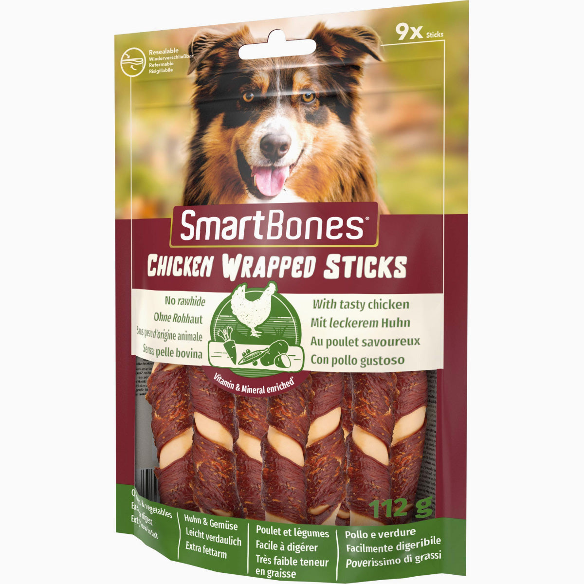 Smart Bones Chicken Wrap Sticks Mini