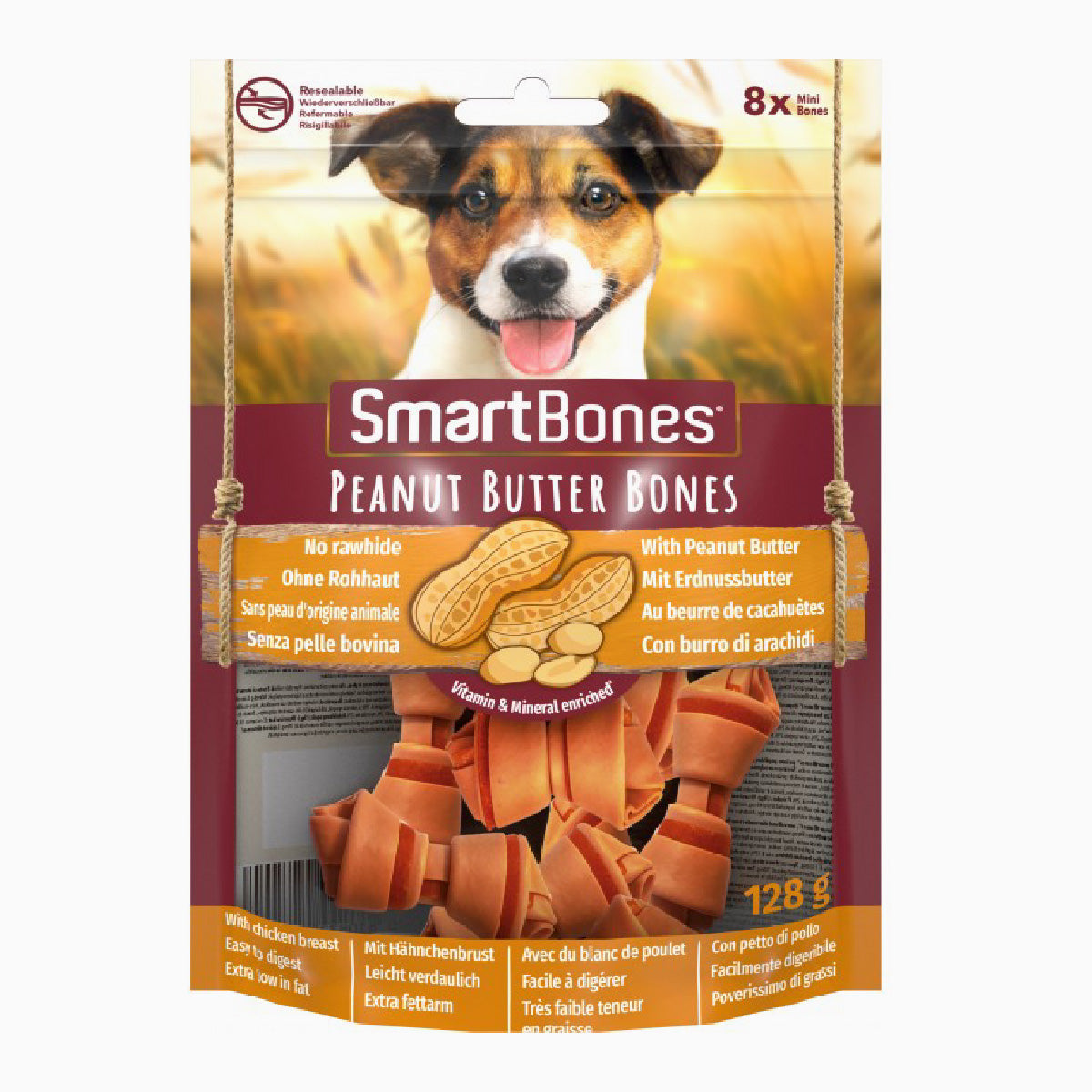 Smart Bones Peanut Butter Mini