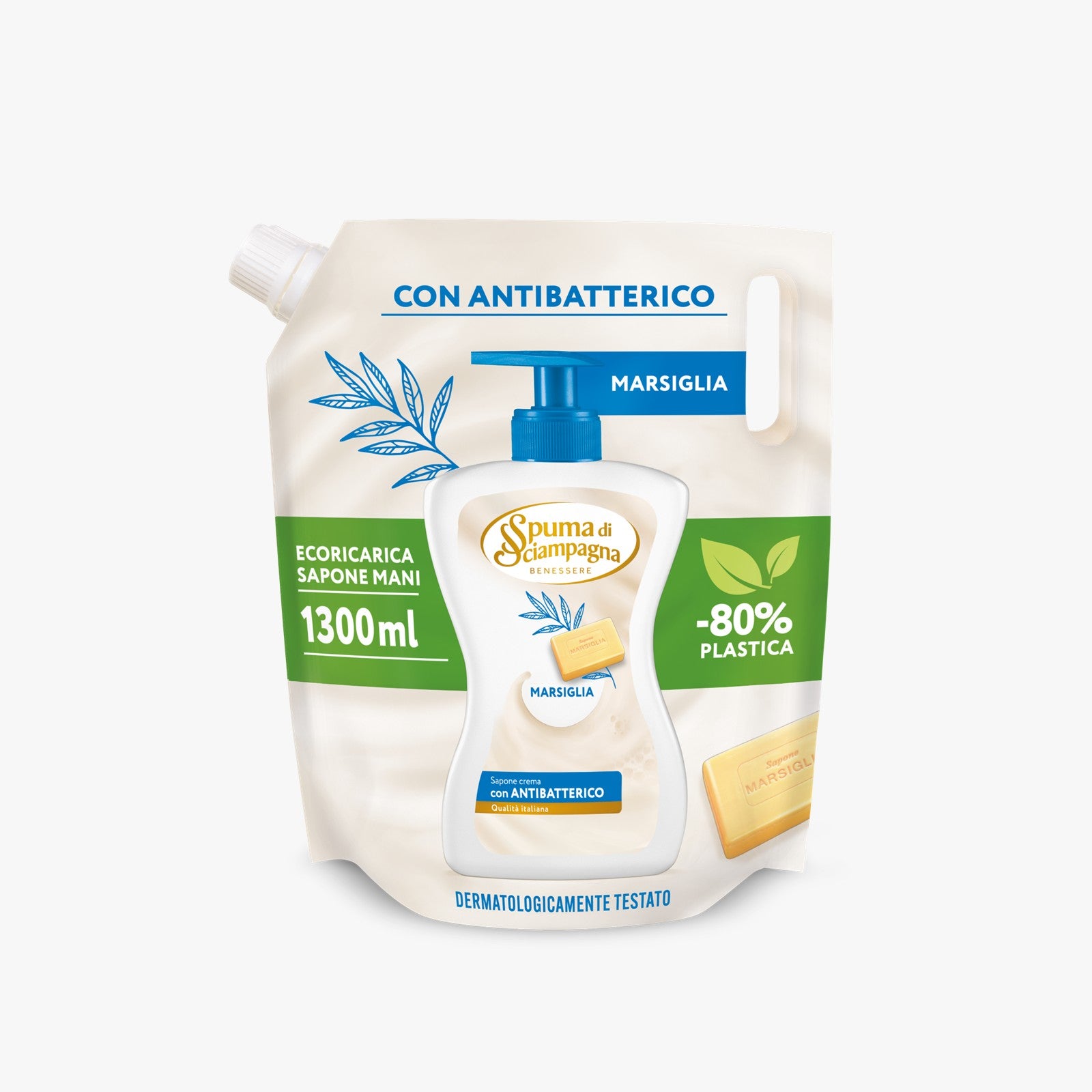 Spuma Di Sciampagna Hand Soap Refill Marsiglia 1.3L